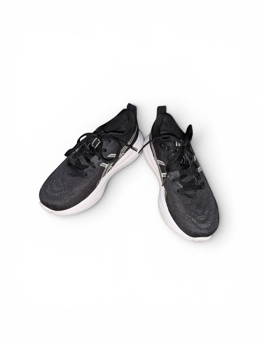 Asics Men's Black and White Athletic Shoes